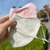 Bộ mặt nạ trẻ em 3-5 gói UPF50, vải giặt được, gấu dễ thương – kem chống nắng mỏng thoáng khí cho học sinh ngoài trời 5