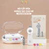 Bộ máy dũa và cắt móng tay chân Moaz bebe Mb-118 êm ái, bảo hành 12 tháng, giảm còn 300.000đ