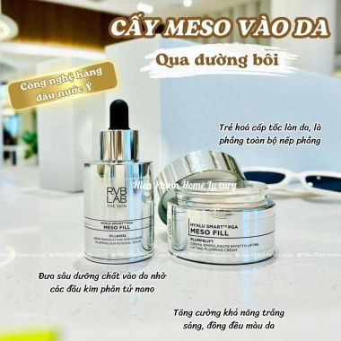 Bộ Mesofill RVBLAB Italy - Serum và Kem Dưỡng Nâng Cơ, Trẻ Hóa, Trắng Da, Giảm Giá 3.08 Triệu 2 Bộ Mesofill RVBLAB Italy - Serum và Kem Dưỡng Nâng Cơ, Trẻ Hóa, Trắng Da, Giảm Giá 3.08 Triệu 2