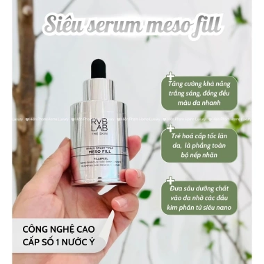Bộ Mesofill RVBLAB Italy - Serum và Kem Dưỡng Nâng Cơ, Trẻ Hóa, Trắng Da, Giảm Giá 3.08 Triệu 4 Bộ Mesofill RVBLAB Italy - Serum và Kem Dưỡng Nâng Cơ, Trẻ Hóa, Trắng Da, Giảm Giá 3.08 Triệu 4