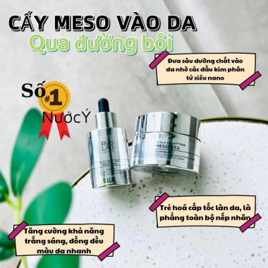 Bộ Mesofill RVBLAB Italy - Serum và Kem Dưỡng Nâng Cơ, Trẻ Hóa, Trắng Da, Giảm Giá 3.08 Triệu 7 Bộ Mesofill RVBLAB Italy - Serum và Kem Dưỡng Nâng Cơ, Trẻ Hóa, Trắng Da, Giảm Giá 3.08 Triệu 7