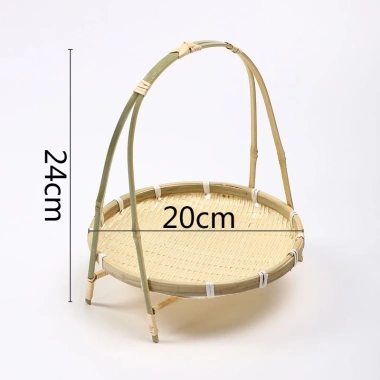 Bộ Mẹt tre 3 tầng sỉ lẻ - Kệ đựng bánh kẹo, thực phẩm, giá ưu đãi 53.550₫