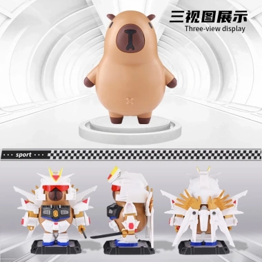 Bộ Mô Hình Gundam 3D Cabybara Freedom Giá Rẻ Chỉ 358380đ - Lắp Ráp Dễ Dàng Trang Trí 4