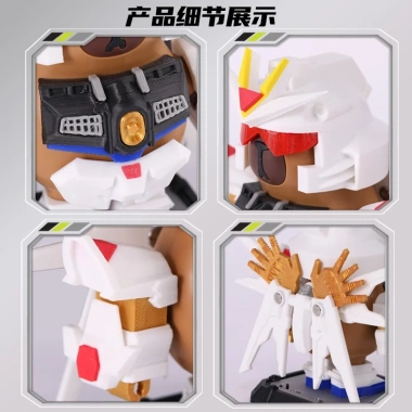 Bộ Mô Hình Gundam 3D Cabybara Freedom Giá Rẻ Chỉ 358380đ - Lắp Ráp Dễ Dàng Trang Trí 5