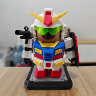 Bộ Mô Hình Gundam 3D Cabybara Freedom Giá Rẻ Chỉ 358380đ - Lắp Ráp Dễ Dàng Trang Trí 9