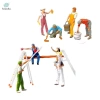 Bộ mô hình nhân vật thu nhỏ nhựa thực tế, tượng công nhân, phụ kiện cảnh Exhibi, 781.000 VND