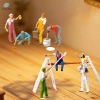 Bộ mô hình nhân vật thu nhỏ nhựa thực tế, tượng công nhân, phụ kiện cảnh Exhibi, 781.000 VND 7