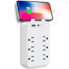 Bộ mở rộng 6 đầu vào 9 trong 1 chống sét, 2 USB và USB-C, ổ cắm văn phòng du lịch 6