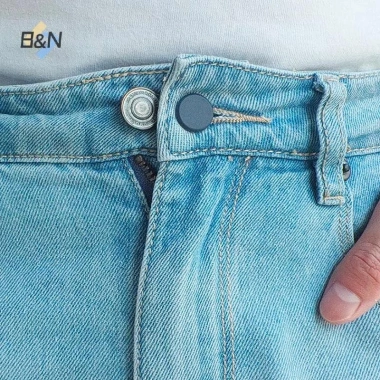 Bộ mở rộng nút quần jean B và N cho nam nữ - Dễ may, mở rộng eo và dây thắt lưng, giá chỉ 33.770đ