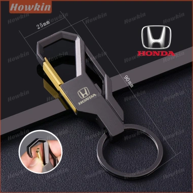 Bộ móc khóa kim loại hợp kim đơn giản - Logo tùy chỉnh, giá chỉ 28.600₫