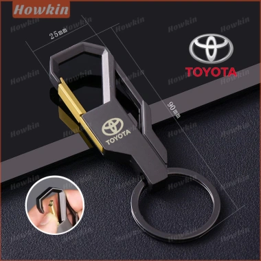 Bộ móc khóa kim loại hợp kim đơn giản - Logo tùy chỉnh, giá chỉ 28.600₫