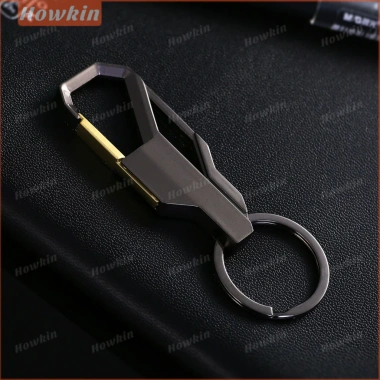 Bộ móc khóa kim loại hợp kim đơn giản - Logo tùy chỉnh, giá chỉ 28.600₫
