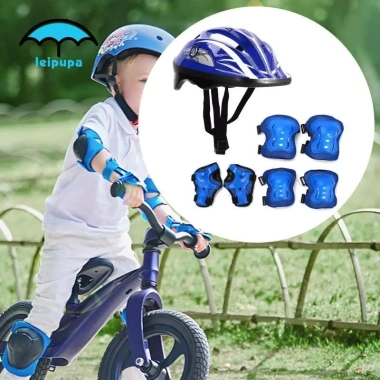 Bộ mũ bảo hiểm xe đạp trẻ em leipupa - nhẹ, chống mài mòn, bảo vệ trượt băng, giá ưu đãi 183.600 VND