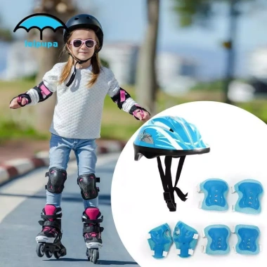 Bộ mũ bảo hiểm xe đạp trẻ em leipupa - nhẹ, chống mài mòn, bảo vệ trượt băng, giá ưu đãi 183.600 VND