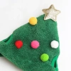 Bộ mũ yếm Giáng Sinh cho mèo Tuần lộc Ông già Noel - mũ đỏ dễ thương giữ ấm, giá ưu đãi 5