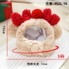 Bộ mũ yếm Giáng Sinh cho mèo Tuần lộc Ông già Noel - mũ đỏ dễ thương giữ ấm, giá ưu đãi 9