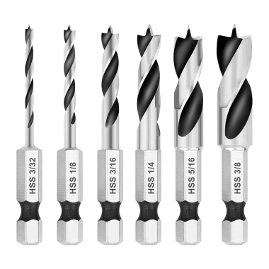Bộ mũi khoan cứng 3 điểm cao cấp chuôi lục giác 1/4 inch – Độ bền cao, giá 40.700₫ 2 Bộ mũi khoan cứng 3 điểm cao cấp chuôi lục giác 1/4 inch – Độ bền cao, giá 40.700₫ 2