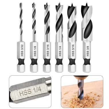 Bộ mũi khoan cứng 3 điểm cao cấp chuôi lục giác 1/4 inch – Độ bền cao, giá 40.700₫ 6 Bộ mũi khoan cứng 3 điểm cao cấp chuôi lục giác 1/4 inch – Độ bền cao, giá 40.700₫ 6