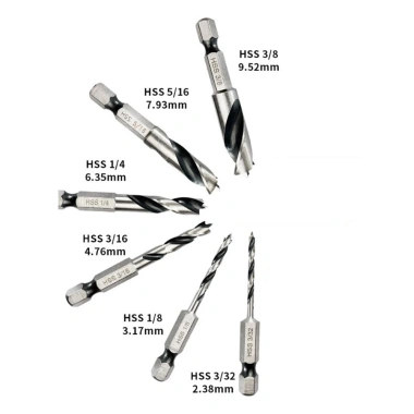 Bộ mũi khoan cứng 3 điểm cao cấp chuôi lục giác 1/4 inch – Độ bền cao, giá 40.700₫ 9 Bộ mũi khoan cứng 3 điểm cao cấp chuôi lục giác 1/4 inch – Độ bền cao, giá 40.700₫ 9
