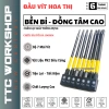 Bộ Mũi Vít Hoa Thị 100mm - Chân Lục Giác Thép S2 Từ Tính, Đa Kích Thước, 55.200₫