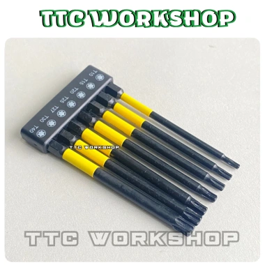 Bộ Mũi Vít Hoa Thị 100mm - Chân Lục Giác Thép S2 Từ Tính, Đa Kích Thước, 55.200₫ 6