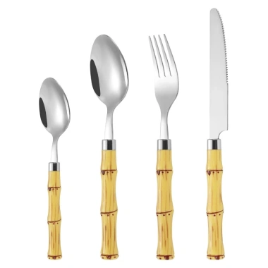 Bộ Muỗng Nĩa Thép Không Gỉ Độ Bền Cao - Giá Gốc 31,508 VND, Giảm Sốc 25,410 VND