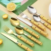 Bộ Muỗng Nĩa Thép Không Gỉ Độ Bền Cao - Giá Gốc 31,508 VND, Giảm Sốc 25,410 VND 4