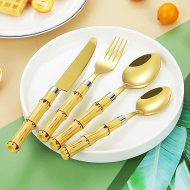 Bộ Muỗng Nĩa Thép Không Gỉ Độ Bền Cao - Giá Gốc 31,508 VND, Giảm Sốc 25,410 VND