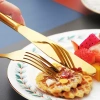 Bộ Muỗng Nĩa Thép Không Gỉ Màu Vàng Series 1.010 - Độ bền cao, giá ưu đãi 16.960 VND 2