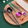 Bộ Muỗng Nĩa Thép Không Gỉ Phong Cách Bắc Âu - Giá chỉ 11.275 VND, giảm giá mạnh 3