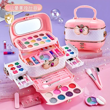 Bộ mỹ phẩm bé gái công chúa - Hộp trang điểm trẻ em, quà sinh nhật, ưu đãi 270k 3 Bộ mỹ phẩm bé gái công chúa - Hộp trang điểm trẻ em, quà sinh nhật, ưu đãi 270k 3