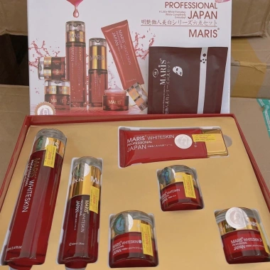 Bộ Mỹ Phẩm Maris 6in1 Nhật Bản - Kem Dưỡng Trắng Da, Xóa Nám Tàn Nhang, Cao Cấp, Giá 599.000₫ 4