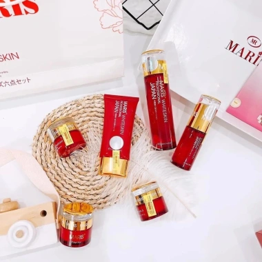 Bộ Mỹ Phẩm Maris 6in1 Nhật Bản - Kem Dưỡng Trắng Da, Xóa Nám Tàn Nhang, Giá Ưu Đãi 560.000đ 3