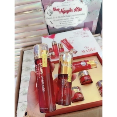 Bộ Mỹ Phẩm Maris 6in1 Nhật Bản - Kem Dưỡng Trắng Da, Xóa Nám Tàn Nhang, Giá Ưu Đãi 560.000đ 6