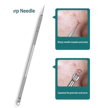 Bộ nặn mụn 5 chi tiết inox cao cấp - Hộp nhôm sang trọng, FREE SHIP, giảm còn 28.000₫ 7