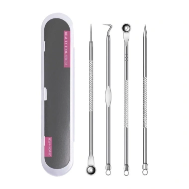 Bộ nặn mụn 5 chi tiết inox cao cấp - Hộp nhôm sang trọng, FREE SHIP, giảm còn 28.000₫ 8