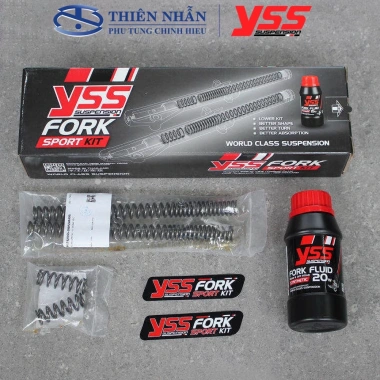 Bộ nâng cấp phuộc trước YSS cho Exciter, Sirius, Jupiter, Freego, Grande, giá ưu đãi 1.122.000₫