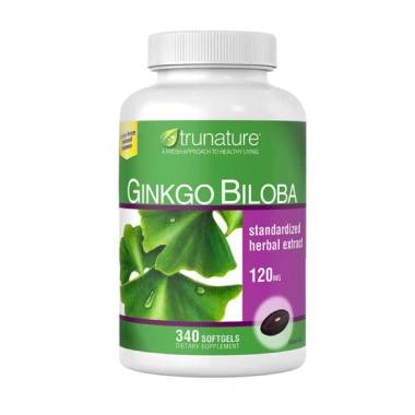 Bổ Não Ginkgo Biloba 120mg - 340 Viên Mỹ, Tăng Trí Nhớ, Giá Ưu Đãi 630.000 VNĐ