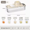 Bộ nạo sợi rau củ đa năng 5 lưỡi dao, hộp đa năng nhỏ gọn, giảm còn 175.000₫ 10