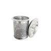 Bộ nắp đậy bồn rửa chén bát inox + rổ lọc rác – Chắc chắn, không gỉ, giá 18.000đ 2