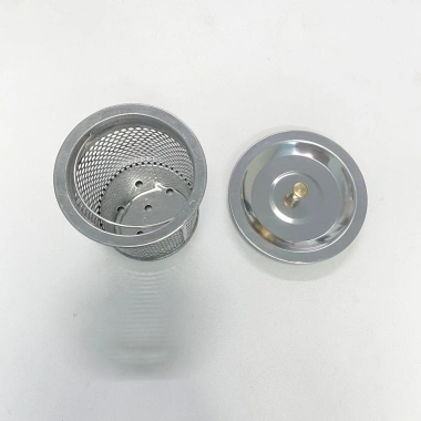 Bộ nắp đậy bồn rửa chén bát inox + rổ lọc rác – Chắc chắn, không gỉ, giá 18.000đ 4 Bộ nắp đậy bồn rửa chén bát inox + rổ lọc rác – Chắc chắn, không gỉ, giá 18.000đ 4