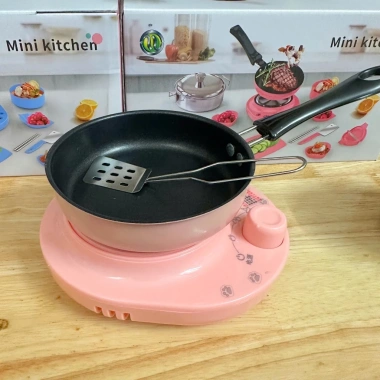 Bộ Nấu Ăn Đồ Chơi 22 Chi Tiết Cho Bé - Bếp Điện Mini & Chảo Chống Dính 245k 8