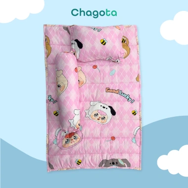 Bộ Nệm Nhà Trẻ 5 Món Rayon Microfiber Chagota Bóng Mịn Hiện Đại, Kèm Ruột Gối, Giá 400k 4 Bộ Nệm Nhà Trẻ 5 Món Rayon Microfiber Chagota Bóng Mịn Hiện Đại, Kèm Ruột Gối, Giá 400k 4