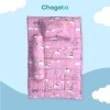 Bộ Nệm Nhà Trẻ 5 Món Rayon Microfiber Chagota Bóng Mịn Hiện Đại, Kèm Ruột Gối, Giá 400k 9
