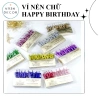 Bộ nến chữ Happy Birthday Đèn cầy trang trí sinh nhật giá rẻ giảm còn 7.689₫