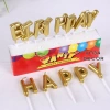 Bộ nến chữ Happy Birthday Đèn cầy trang trí sinh nhật giá rẻ giảm còn 7.689₫ 2