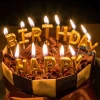 Bộ nến chữ Happy Birthday Đèn cầy trang trí sinh nhật giá rẻ giảm còn 7.689₫ 4
