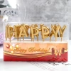 Bộ nến chữ Happy Birthday Đèn cầy trang trí sinh nhật giá rẻ giảm còn 7.689₫ 7
