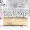 Bộ nến chữ Happy Birthday Đèn cầy trang trí sinh nhật giá rẻ giảm còn 7.689₫ 8