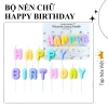 Bộ Nến Chữ Happy Birthday Nhiều Màu - Đèn Cầy Trang Trí Bánh Sinh Nhật Giá 12,242₫